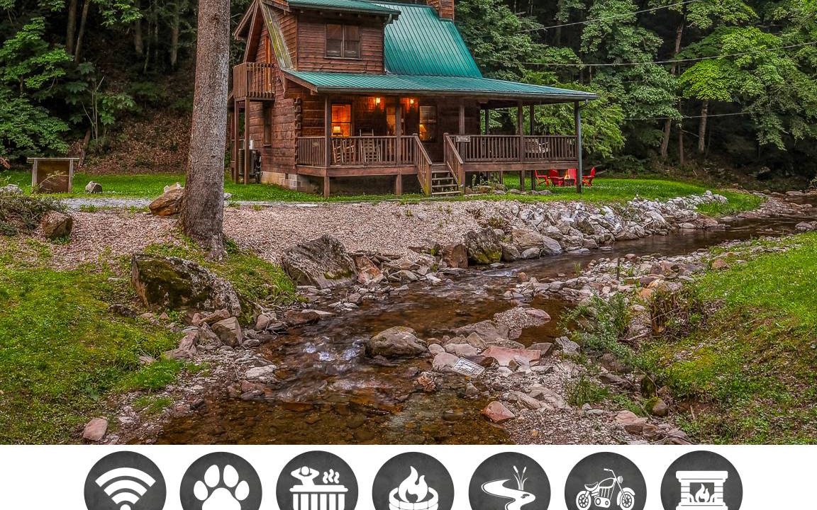 Townsend Cabin | 119 m² Cabin ∙ 2 bedrooms ∙ 7 guests
