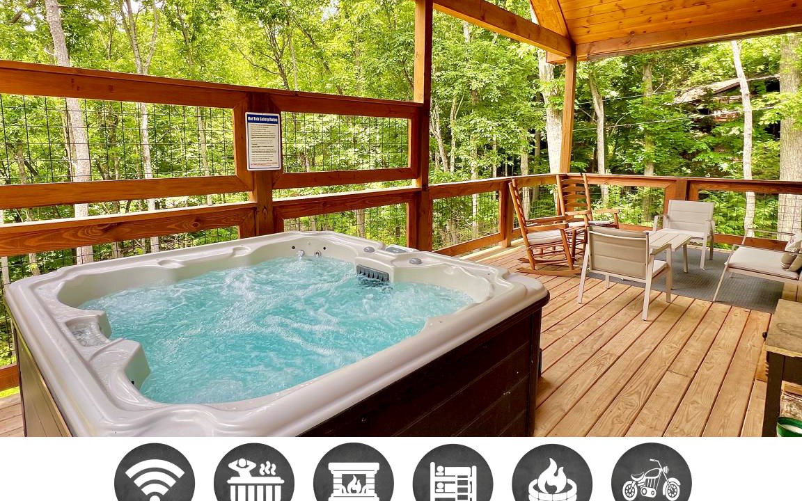 Sevierville Cabin | 127 m² Cabin ∙ 2 bedrooms ∙ 6 guests