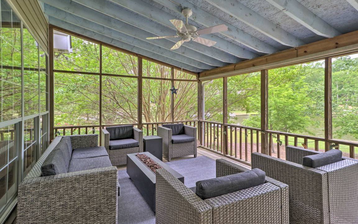 Lake Oconee Cottage | 166 m² Cabin ∙ 4 bedrooms ∙ 8 guests