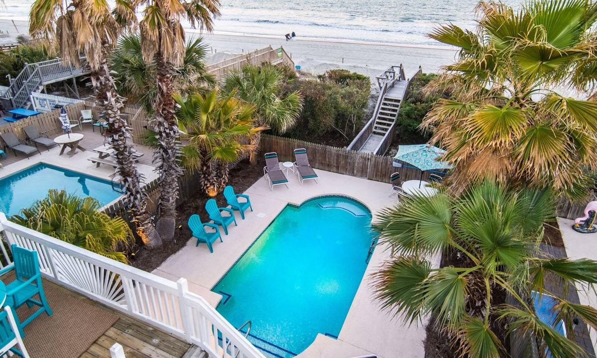 Surfside Beach House | 50% off available weeks Oct-Nov Oceanfront,Private Heated Pool,direct oceanfront