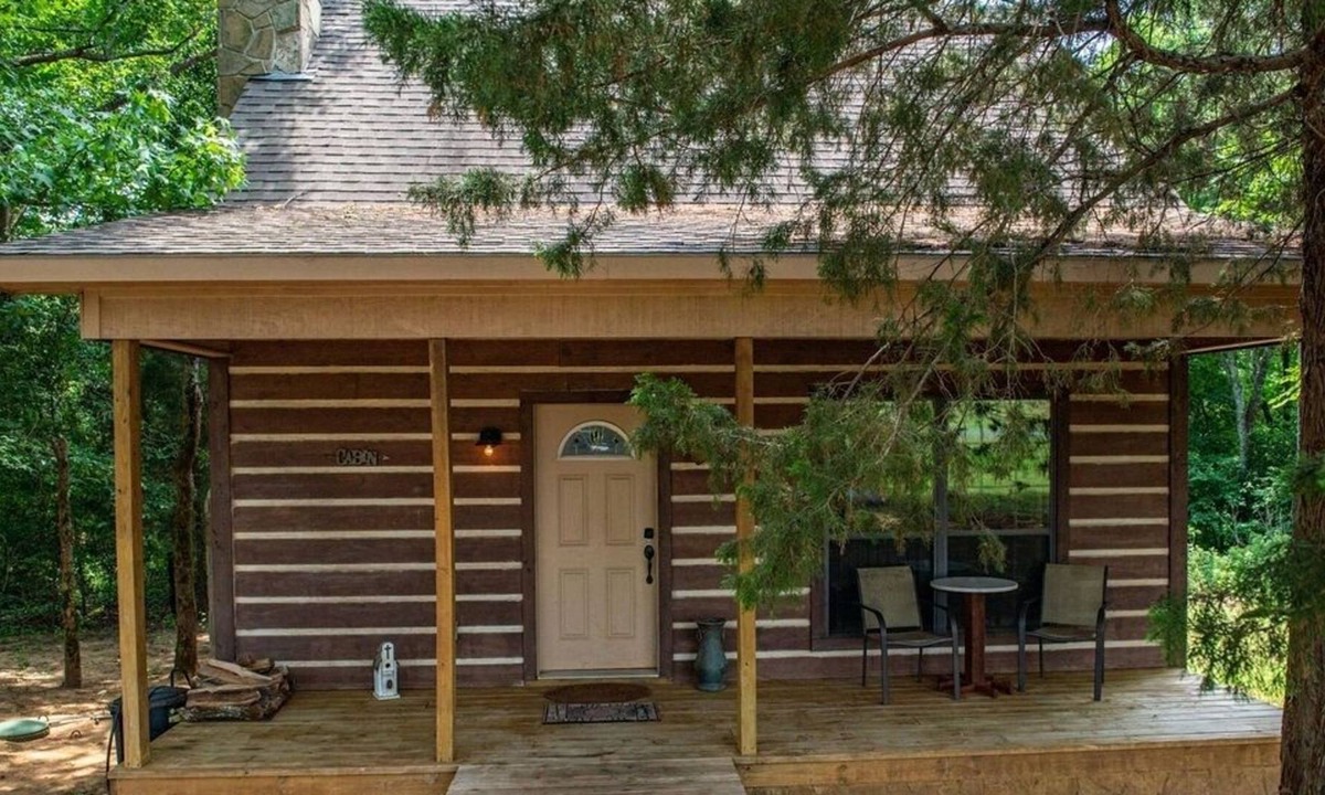 Lindale Cabin | Aspen - Rustic Chic Cabin In The Piney Woods Of East Texas by RedAwning
