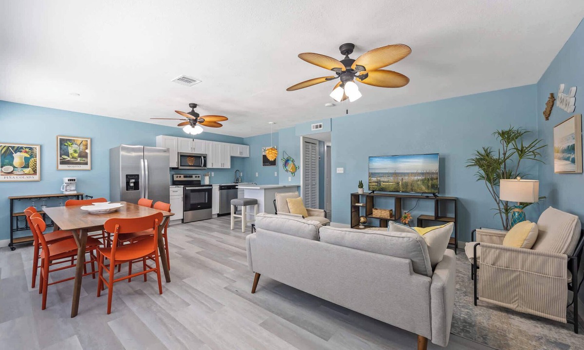 Port Canaveral Apartment | Beachside Escape – 3BR Space, Walk to Sand