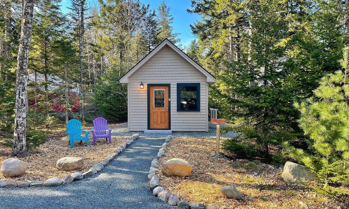 Southwest Harbor Cottage | Beehive Tiny House at Acadia Yurts