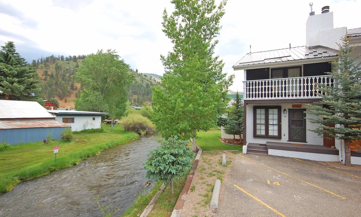 Red River House | CJ Townhouse 14 - On The River - Across from the Fishing Ponds - In Town - Near