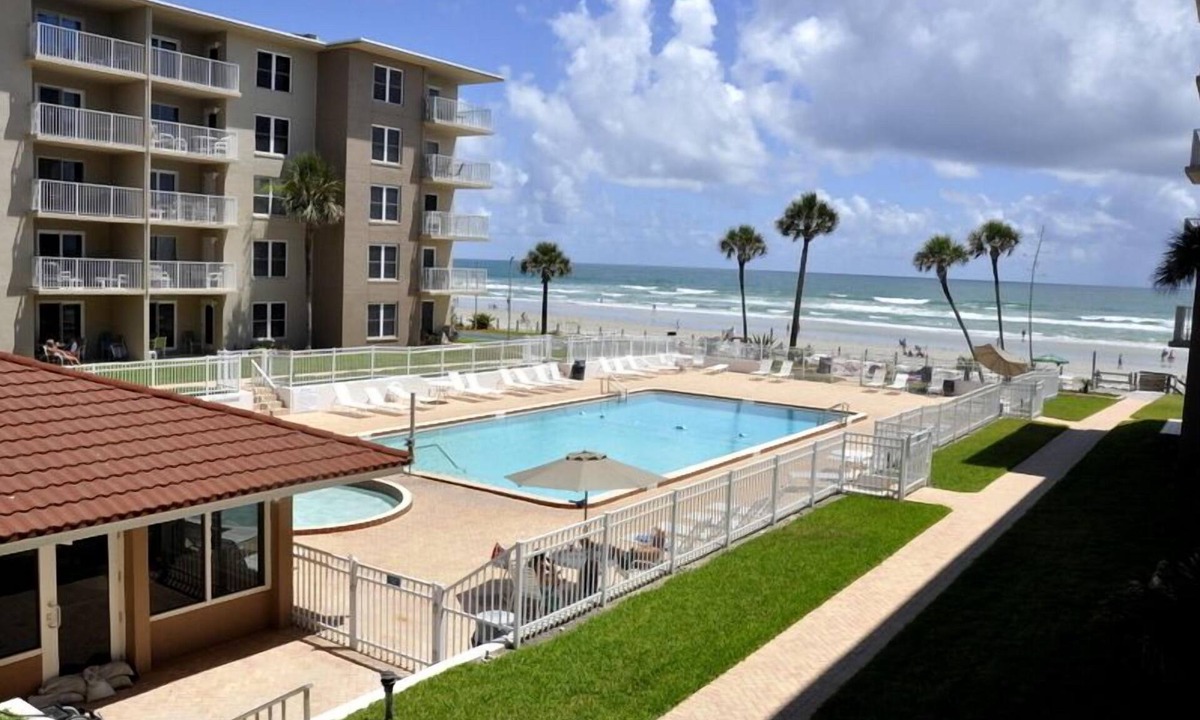 New Smyrna Beach Condo | Cute 2/2!Direct Oceanfront Complex on the No Drive Beach in NSB!