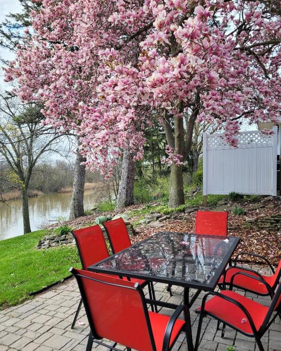 Toledo House | dock, game room, bar and private river view patio