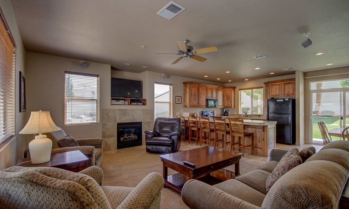 St. George Condo | Las Palmas All Amenities Inclusive Resort | Bottom Level Walks to Playground & Pool | #1801