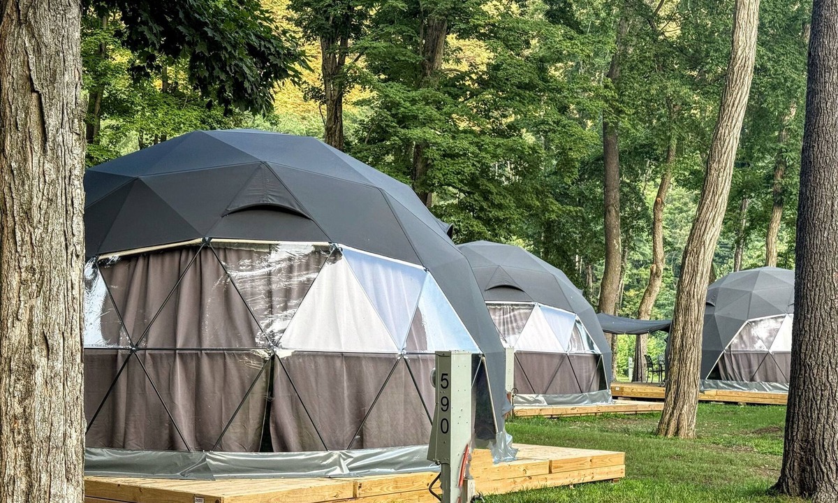 Gilboa Cabin | Luxury Dome Glamping in the Heart of the Catskills
