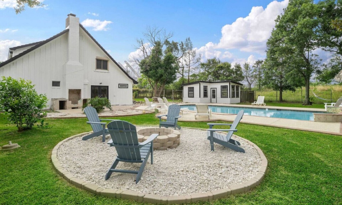 La Porte House | Luxury Estate with Pool & Game Room