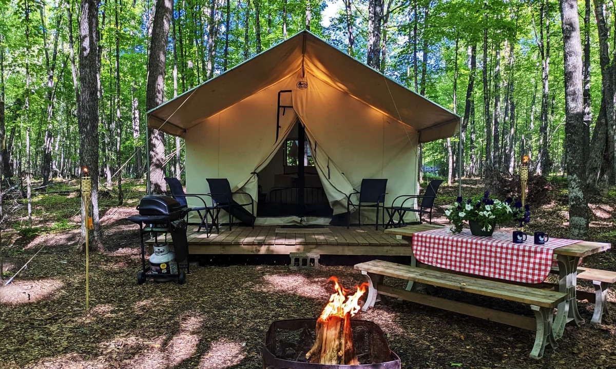Phelps Apartment | Luxury Glamping w/Resort Access Included, Site 12