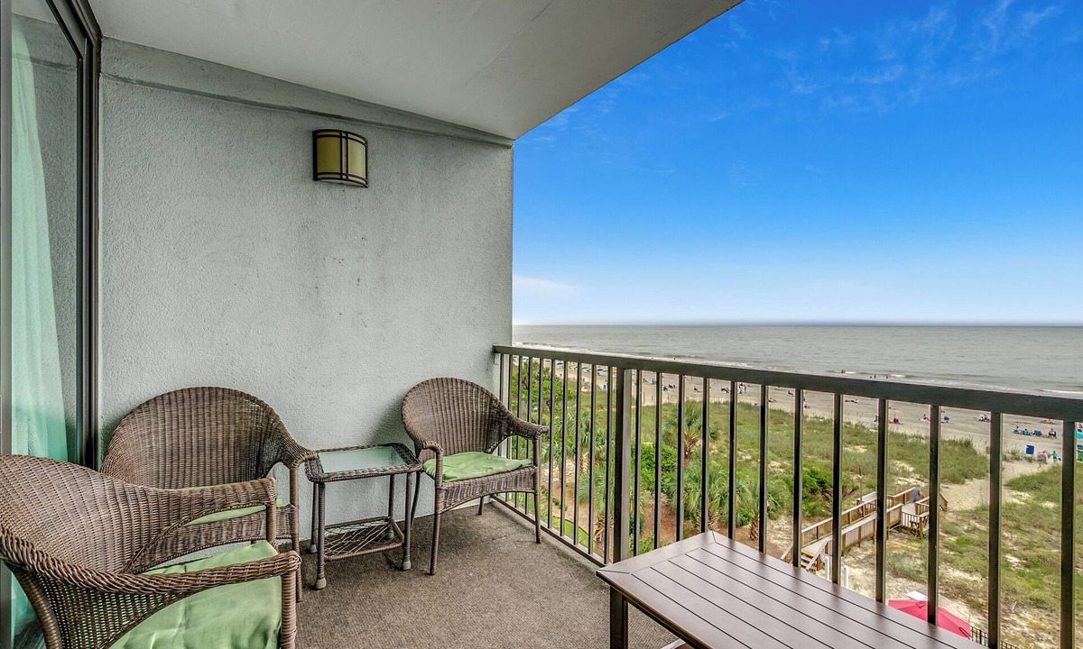 Myrtle Beach Condo | Luxury Oceanfront Three Bedroom Two Bath Condo at Carolina Dunes! (4th Floor)
