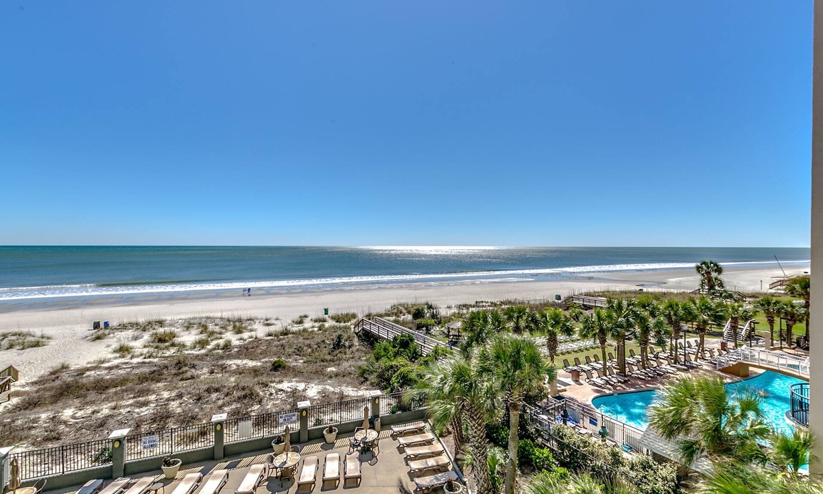 Myrtle Beach Condo | Luxury Oceanfront Three Bedroom Two Bath Condo at Carolina Dunes! (3nd Floor)