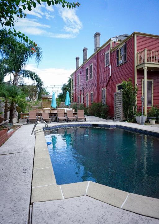 Bywater House | Macarty House, A Bohemian Resort with pool and cabana bar