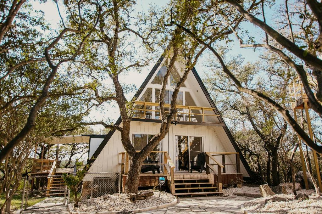 Spring Branch House | NEW - Unique A-frame in Canyon Lake