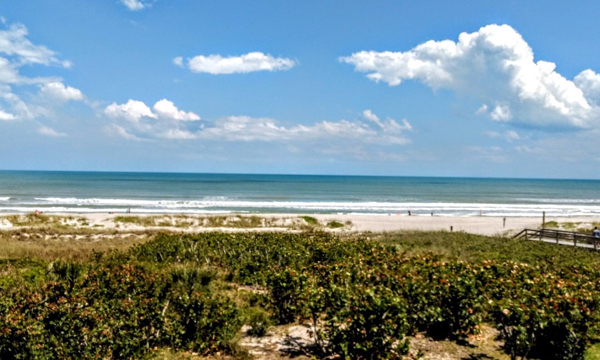 Port Canaveral Condo | OCEANFRONT Beachy, Classy, condo #305 at Cape Winds Resort in Cape Canaveral