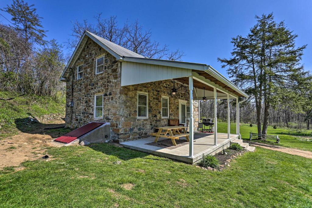Hellertown House | Patio and Fire Pit Idyllic Cottage in Hellertown!