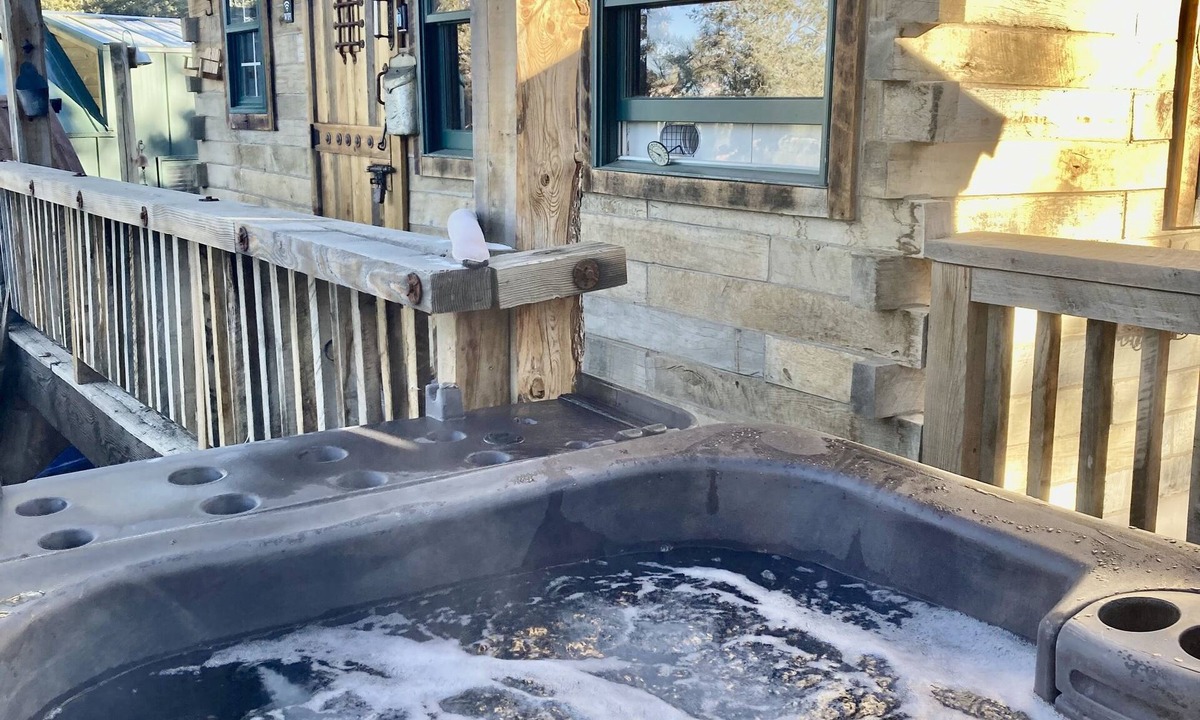 Woodland Park Cabin | PVP53 Luxury Tiny Cabin Overlooking Scenic Views — With Private Hot Tub!