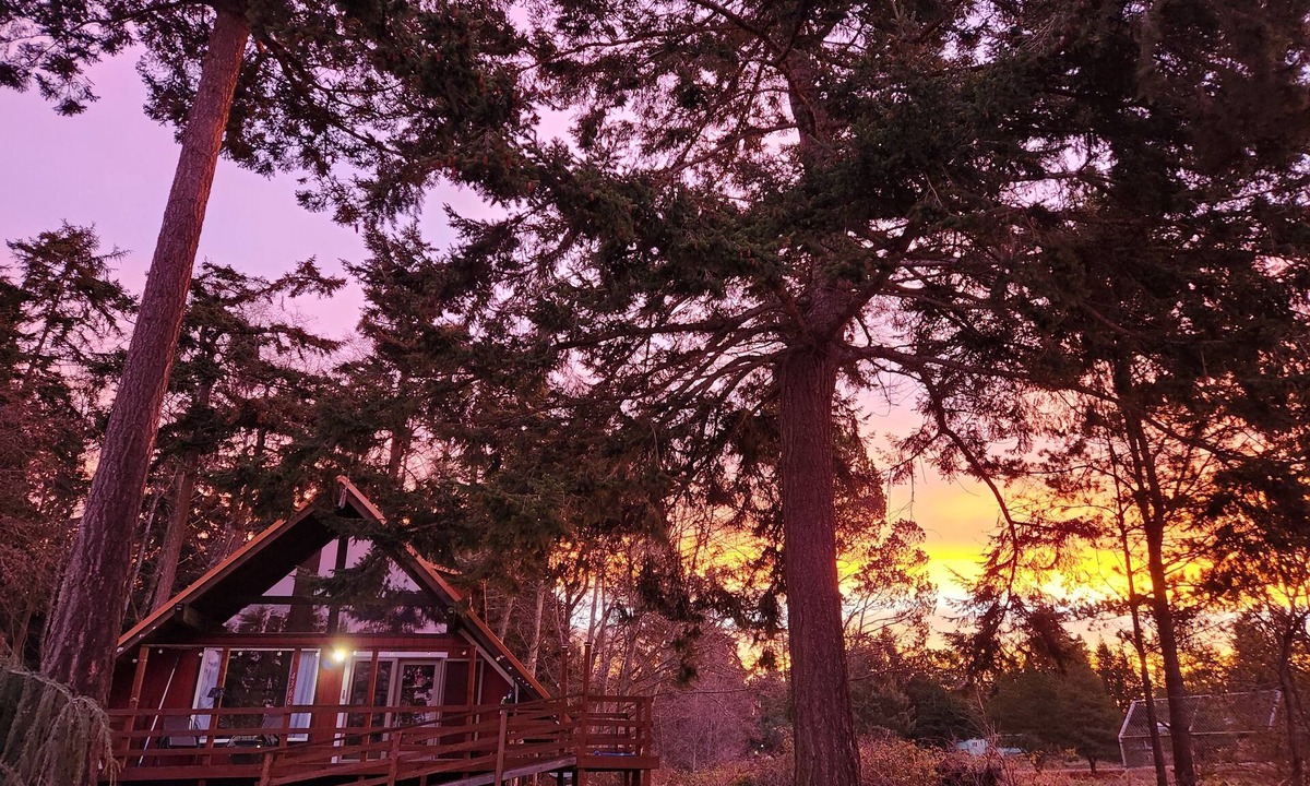Oak Harbor Ski Chalet | Rustic A-Frame Retreat 5 mins from Deception Pass