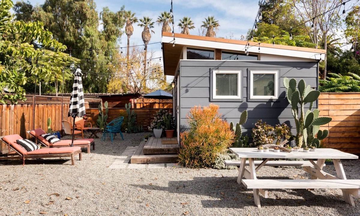 San Jose House | Serene Casita with Private Backyard Garden