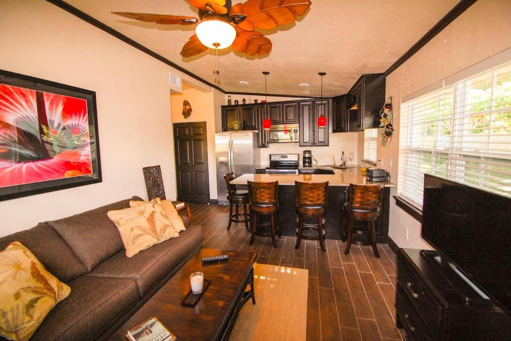 Port Canaveral Apartment | Tahitian Cottage - Heated Pool Walk to the Beach