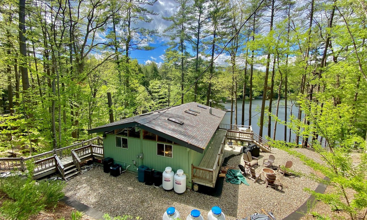 Lake Luzerne-Hadley House | Tranquil, Serene, and Picturesque home with 100 foot private beach