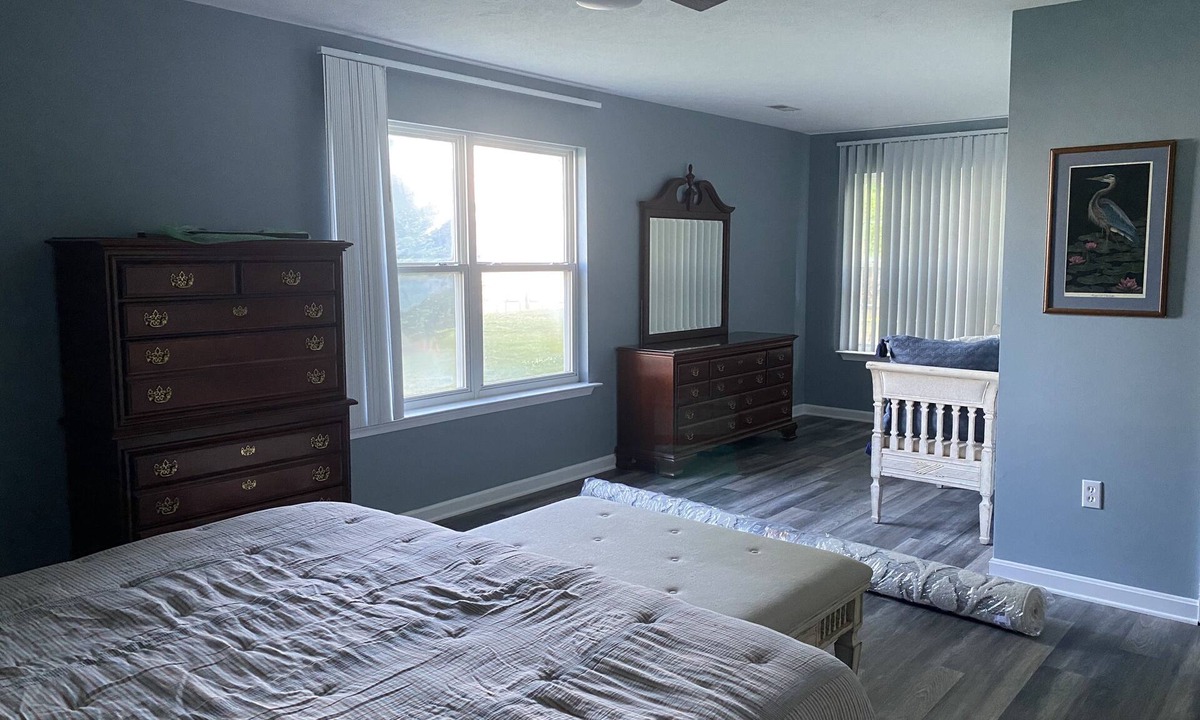 Rock Point House | Waterfront River View Home with pier and beach!