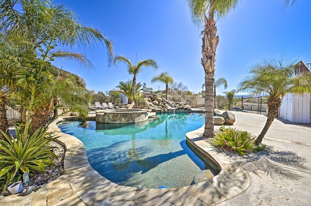 Temecula Villa | Wine Country Retreat with Pool and Sunset Views!