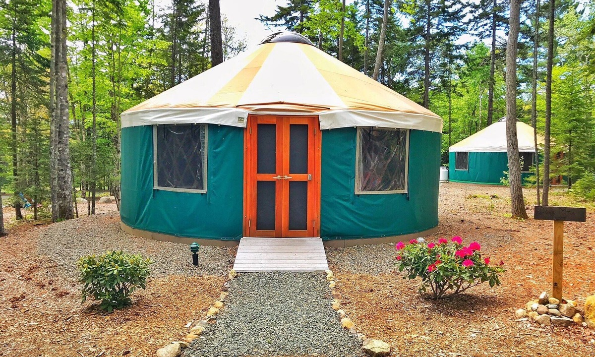 Southwest Harbor Cottage | Yurt Glamping on the Quiet-side of Acadia National Park!
