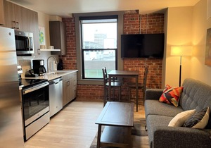A Notable 1 Bed Travel Apartment Close to Many Spokane Attractions