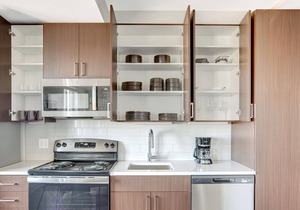 Airy Five Points 1BR w/ Roof Deck & Gym, walk to RiNo bars, by Blueground