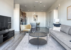 Airy Five Points 2BR w/ Roof Deck & Gym, walk to RiNo bars, by Blueground