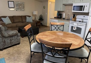 At home feeling with amenities.