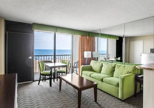 Beach Quarters Resort Oceanfront condo with Oceanfront balcony!