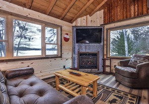 Beautiful remodeled lakefront cabin on Little St Germain