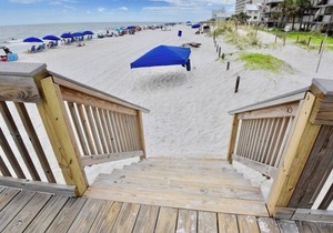 Beautifully decorated beachfront condo!
