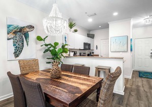 Beautifully remodeled condo with 3 minute walk to private, deeded beach!