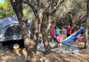 Campsite #11 at Lake Godstone