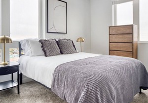 Chic Five Points 1BR w/ Roof Deck & Gym, walk to RiNo bars, by Blueground
