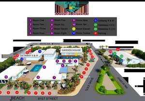 Close to Beach @ "Haley's Couples Retreat" with King bed. #3