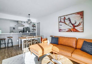 Condo w/Balcony & Views - Steps to Ski Shuttle!