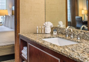 DoubleTree by Hilton Hotel Portland 1 King Executive Suite with Living Room