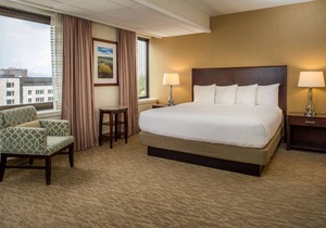 DoubleTree by Hilton Hotel Portland 1 King Executive Suite with Living Room