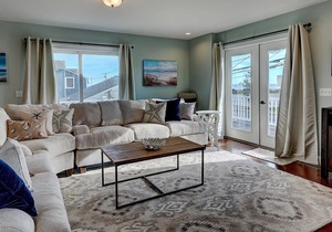 Immaculate New Large Vacation Home! Walk To Beach, Ocean Views, Ac, Sleeps 21!