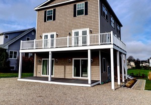 Immaculate New Large Vacation Home! Walk To Beach, Ocean Views, Ac, Sleeps 21!