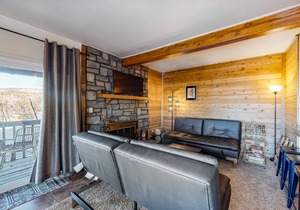 Inviting mountain condo w/ wood-burning fireplace, free WiFi, & great location