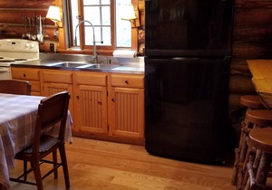Lakefront Adirondack Log Cabin