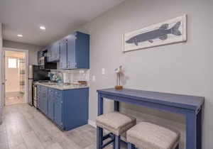 Lakeside Serenity: 1BD Villa with Private Deck