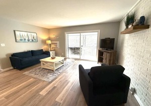 Lakeside Serenity: 1BD Villa with Private Deck