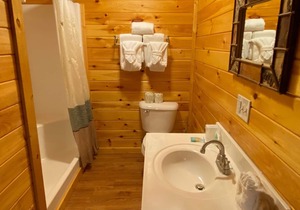 Million Dollar View a 4 bedroom cabin near Downtown Gatlinburg, Tennessee.