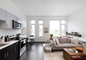 Modern 1BR Apt with Skywalk to Fiserv, Rooftop, and Parking